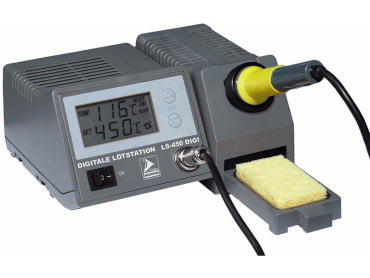 Loddestation ZD-931 TIPA med temperaturkontrol, LCD-display, 230V, 90W
