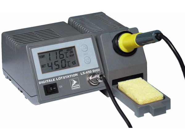 Loddestation ZD-931 TIPA med temperaturkontrol, LCD-display, 230V, 90W