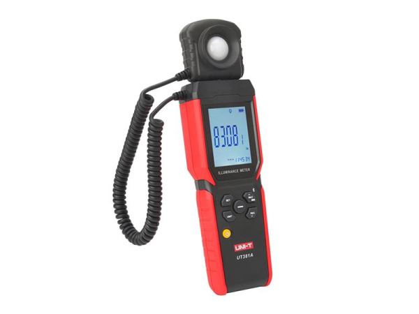 Digital Luxmeter UNI-T UT381A med bred måleområde og datalagring