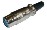 3PIN MIC stik kontakt (metal) - TIPA