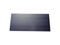 Solpanel mini polycrystallin 18V/2.5W HADEX - til 12V systemer, selvklæbende eller ramme/textil montering