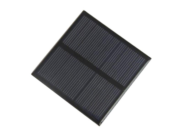 Mini polykrystallinsk solpanel 5,5V/110mA (HADEX)