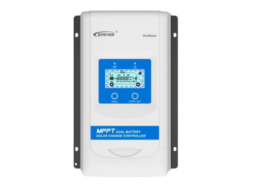 MPPT solcellekontroller EPever DuoRacer 60VDC/10A - 12/24V for to batterier