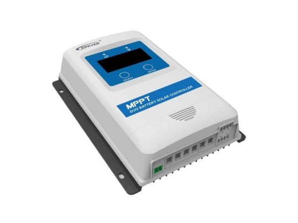 MPPT solcellekontroller EPever DuoRacer 60VDC/10A - 12/24V for to batterier