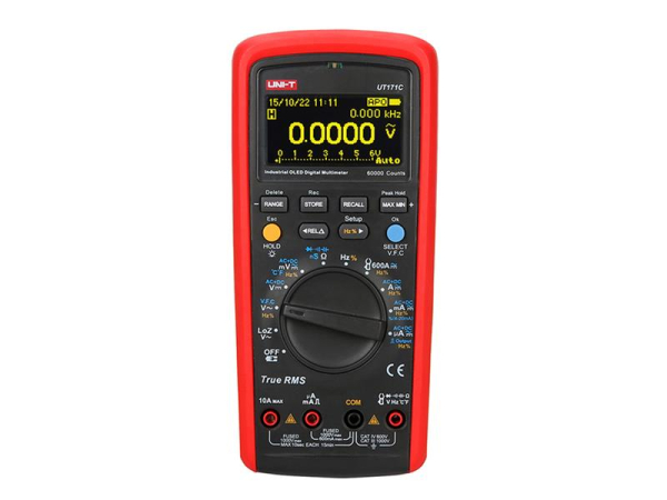 Multimeter UT171C UNI-T med OLED-display og Bluetooth