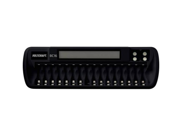 Batterioplader til AA, AAA og 9V VOLTCRAFT BC16