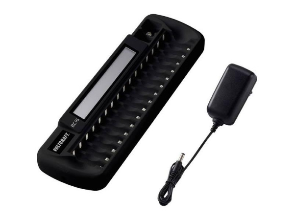 Batterioplader til AA, AAA og 9V VOLTCRAFT BC16