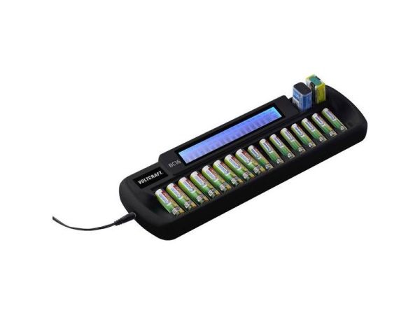 Batterioplader til AA, AAA og 9V VOLTCRAFT BC16