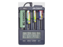 Batterioplader IPC-3 til NiCd, NiMH og Li-Ion, 20000 mAh, 4 slots - VOLTCRAFT