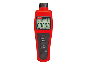 Tachometer UT372 UNI-T med USB-forbindelse og 5-cifret LCD-display
