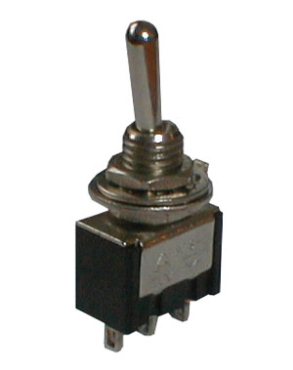 TIPA vippekontakt 2-pol/3-pin ON-ON