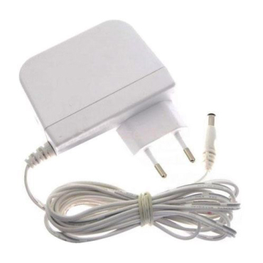 Strømforsyning 12V 2000mA DVE DSA-24PFD-15L, 5,5x2,5mm, 2m kabel, indikatorlys