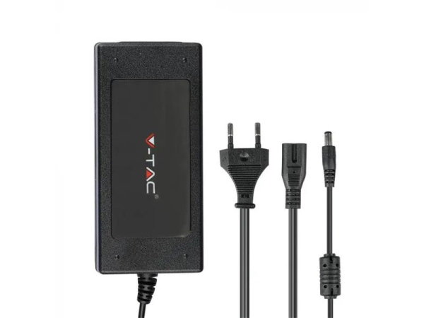 12V 3500mA strømforsyning til LED V-TAC VT-23043, plast, 42W, kortslutningsbeskyttelse