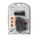 Universal netværksadapter 3-12V 2500mA SOLIGHT DA28, pulserende, stabiliseret