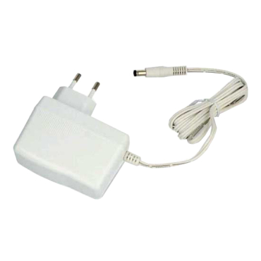 12V 2500mA CWT strømadapter (5.5x2.1mm) AC adapter, 5.5x2.1-2.5mm stik, strømkabel 1.5m