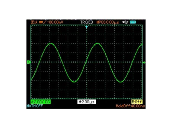 Håndholdt oscilloskop og multimeter UNI-T UTD1102C, 100MHz, 500MSa/s