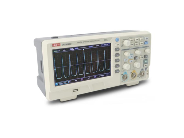 Oscilloskop UTD2052CL+ 50MHz 500MS/s med 2 kanaler fra UNI-T