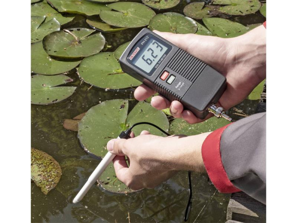 pH meter VOLTCRAFT PH-212 soil analysis set, 0-13 pH