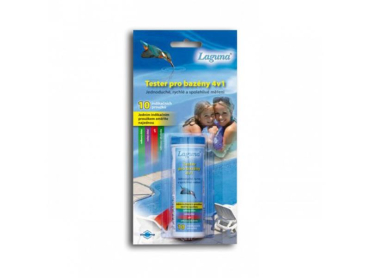 Tester for measuring pH and chlorine in pool water LAGUNA 4in1