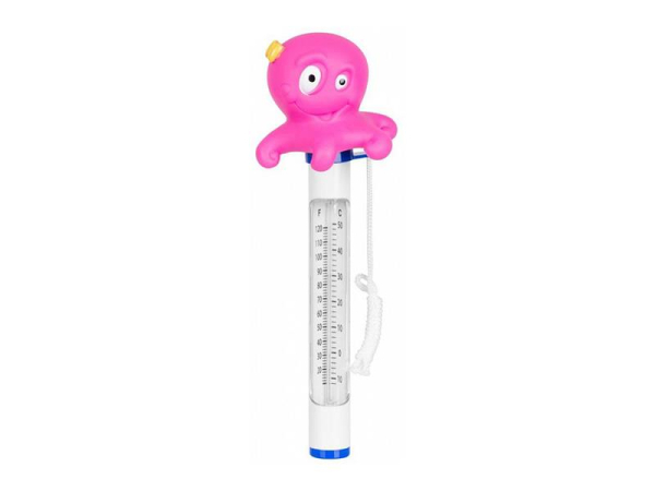 Svømmebassin termometer OCTOPUS - STREND PRO, flydende, viser Celsius og Fahrenheit