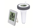 Trådløs pooltermometer UNI med indendørs temperatur og fugtighed, alarm og dato