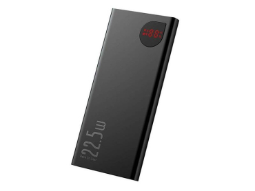 Powerbank 10000mAh Baseus Adaman Hurtigopladning Sort