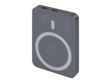 PowerBank 5000mAh 20W Trådløs EMOS WI 522 Grå