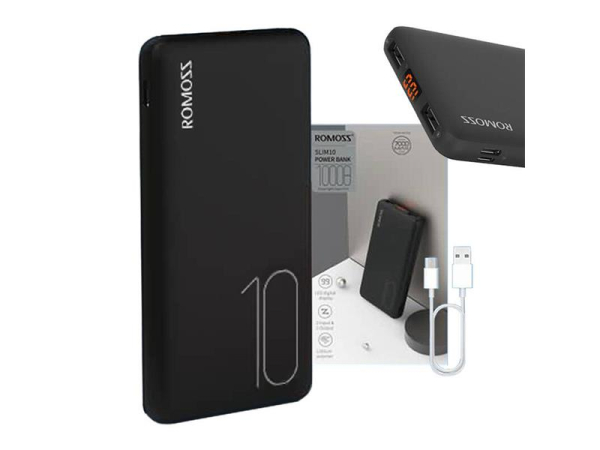 PowerBank 10000mAh ROMOSS PSP10 Sort