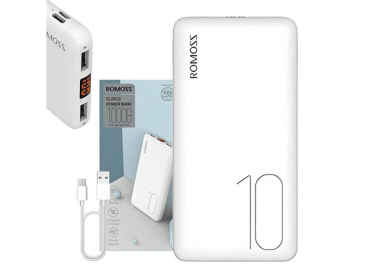 PSP10 PowerBank 10000mAh Hvid ROMOSS