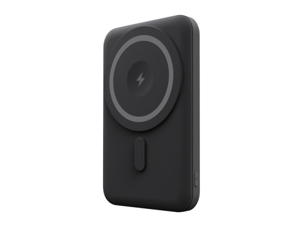 PowerBank YENKEE YPB 501 MagSafe Silic Black 5000mAh med trådløs opladning