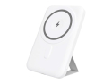 PowerBank YENKEE YPB 501 MagSafe Silic White 5000mAh med trådløs opladning