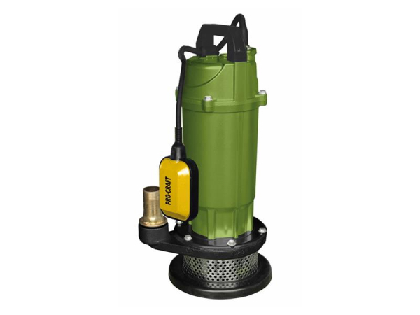Dykpumpe PROCRAFT PN22 til rent vand, 370 W, 15000 l/t, 13 m løftehøjde