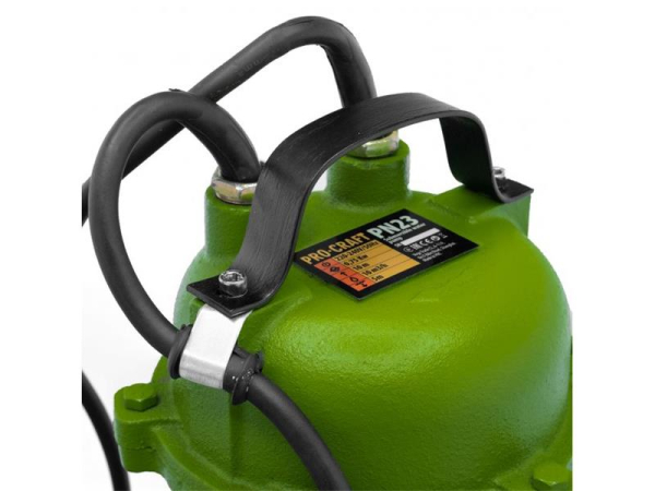Dykpumpe PROCRAFT PN23 med skæreklinger, 750W, 230V, 10000l/h