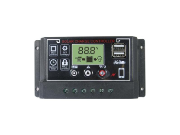 Solar controller PWM BL915C 12-24V/30A+USB for various batteries