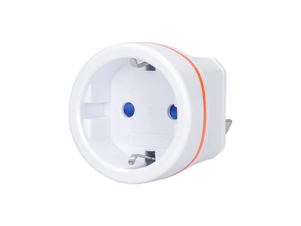 Rejseadapter SOLIGHT PA01-AU type I til brug fra Tjekkiet i Kina og Australien - med jordforbindelse, 100V - 250V / max. 10A, max. 2300W / 230V