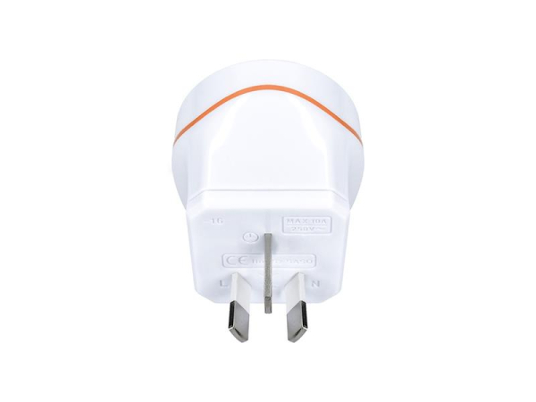 Rejseadapter SOLIGHT PA01-AU type I til brug fra Tjekkiet i Kina og Australien - med jordforbindelse, 100V - 250V / max. 10A, max. 2300W / 230V