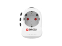 Rejseadapter SOLIGHT PA46PD45 universel til 200 lande med hurtig opladning USB-C 45W