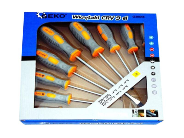 Screwdriver set GEKO G30545 9pcs