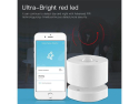 Smart PIR bevægelsessensor ZigBee Tuya fra MOES, Wi-Fi, 10m rækkevidde, 120-150° detektionsvinkel, CR2 3V 850mAh