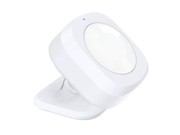 Smart bevægelsessensor WOOX R7046 ZigBee Tuya, trådløs med rækkevidde på 8m og vinkel på 110°