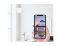Smart bevægelsessensor WOOX R7046 ZigBee Tuya, trådløs med rækkevidde på 8m og vinkel på 110°
