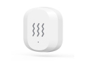 Smart vibrationsdetektor WOOX R7081 ZigBee Tuya, hvid, batteridrevet, IP20