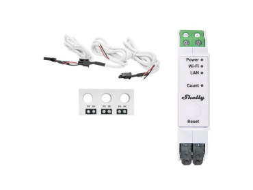 Smart forbrugsmåler Pro 3EM-3CT63 WiFi SHELLY