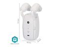 Smart gardinmotor Bluetooth NEDIS BTMC10WT1PC Tuya