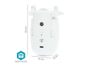 Smart gardinmotor Bluetooth NEDIS BTMC20WT1PC Tuya