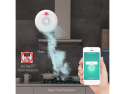 Smart Gasdetektor ZigBee Tuya MOES ZSS-M-GL, AC220V, Trådløs Teknologi, Audible og Visuel Alarm