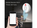Smart Gasdetektor ZigBee Tuya MOES ZSS-M-GL, AC220V, Trådløs Teknologi, Audible og Visuel Alarm