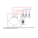 Smart lyskontakt AVATTO LZTS02-EU-B1 ZigBee Tuya Touch