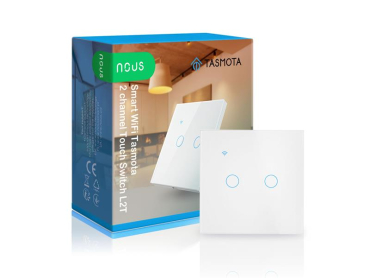 Smart lyskontakt NOUS L2T WiFi Tasmota tokanals