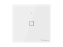 Smart WiFi lyskontakt SONOFF T0EU1C-TX, touchbetjening, hvid